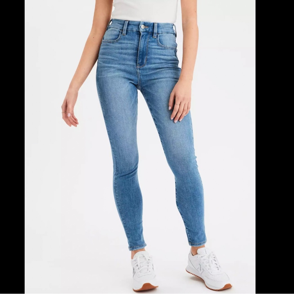 AE Next Level Curvy Super High Rise Jegging - Short